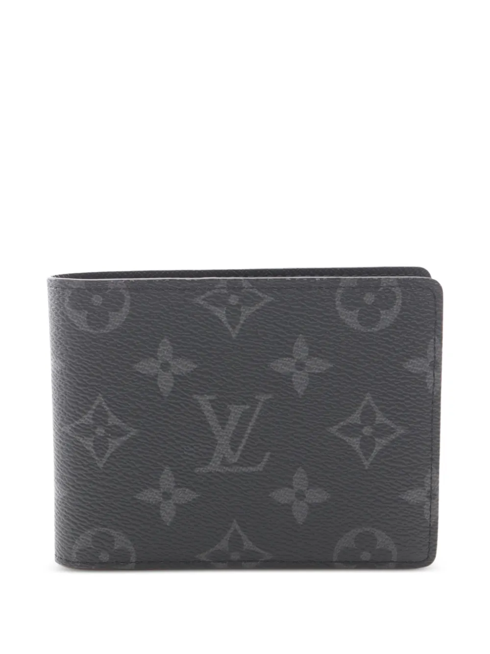 Louis Vuitton Pre-Owned 2021S Monogram Eclipse bi-fold wallet - Schwarz