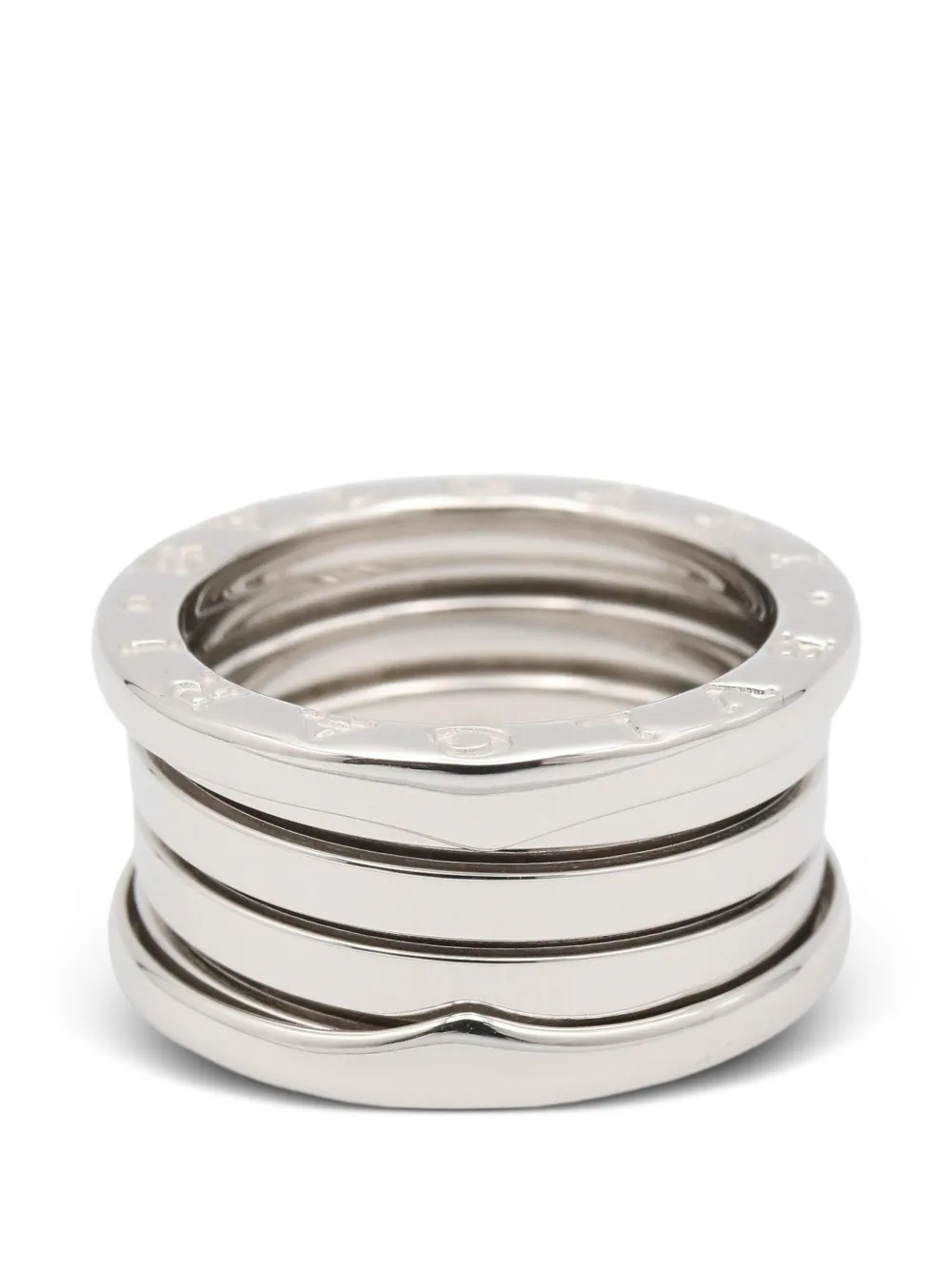 Bvlgari Pre-Owned Anello a fascia B-zero1 anni 2010 - Argento