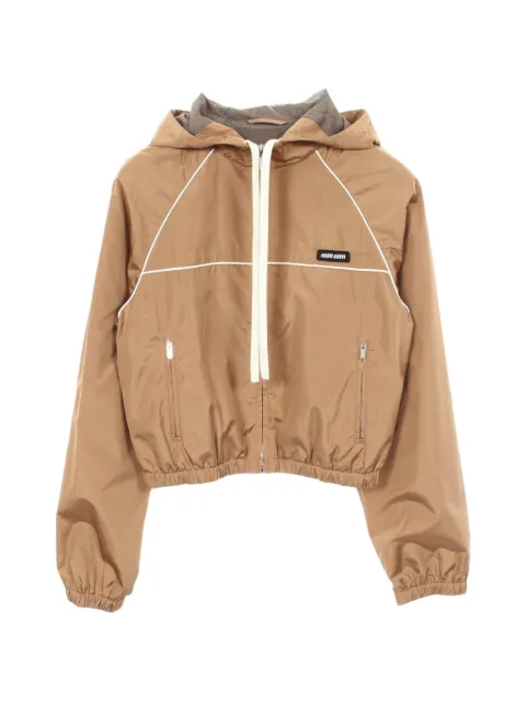 Miu Miu Pre-Owned 2020s hooded jacket