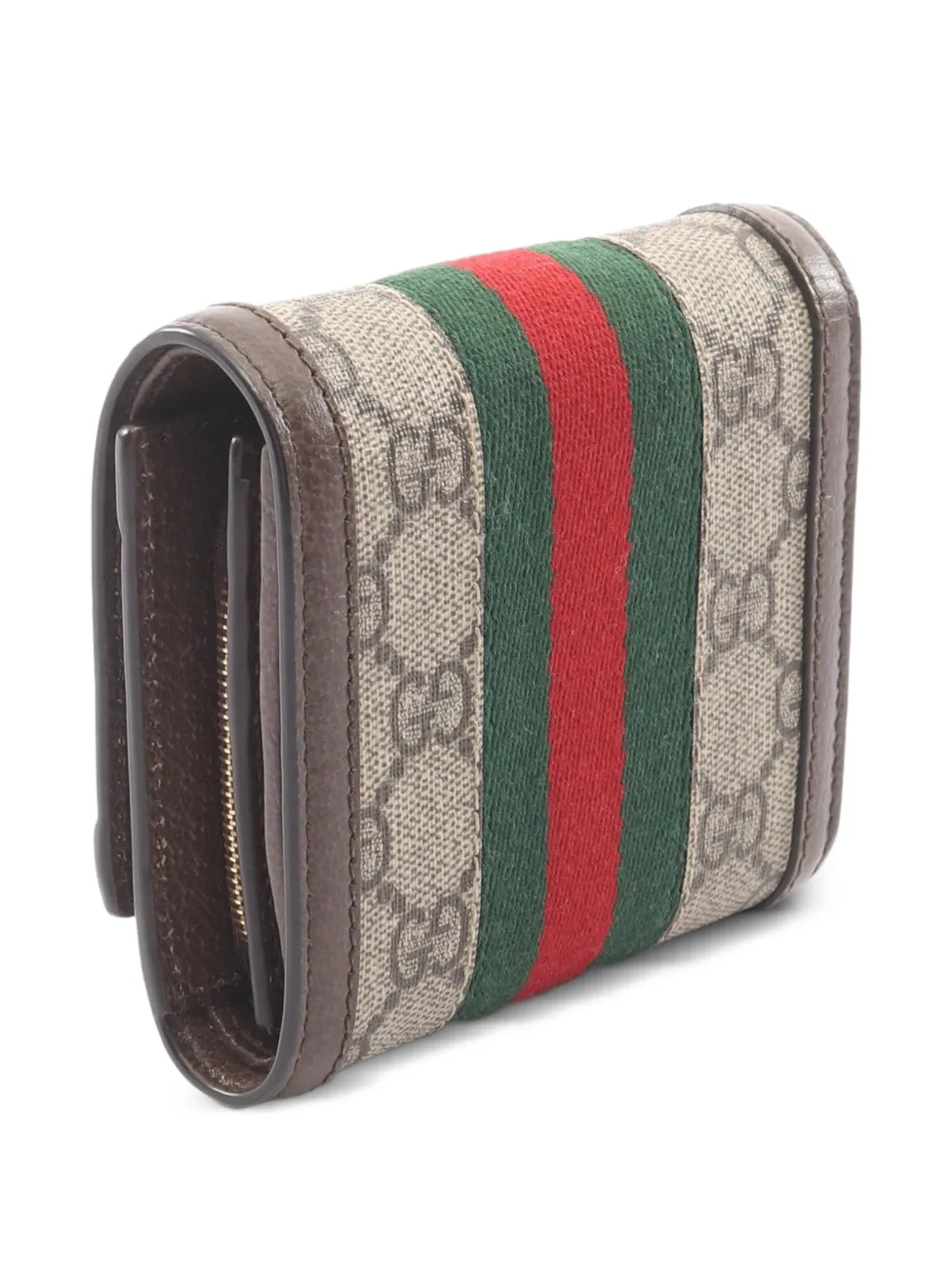 Gucci Pre-owned Ophidia GG Supreme Wallet in Neutrals, view 2