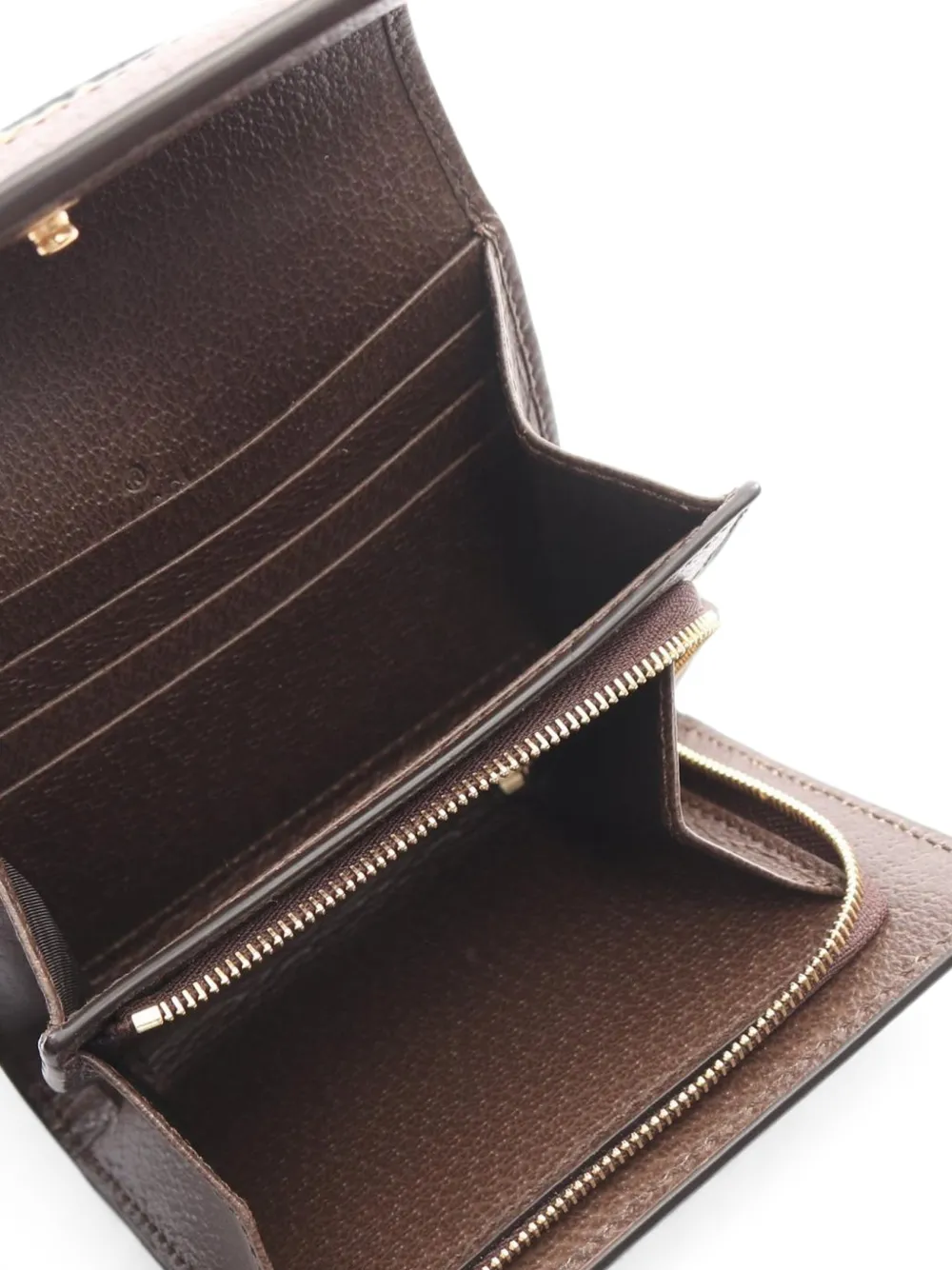 Gucci Pre-owned Ophidia GG Supreme Wallet in Neutrals, view 3