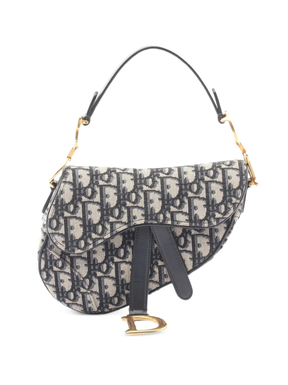 Christian Dior Pre-Owned 2010s Oblique jacquard shoulder bag - Neutrals