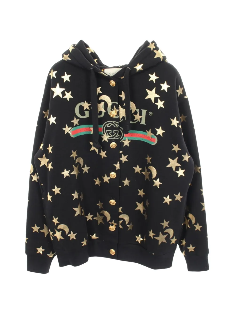 Gucci Pre-Owned 2010s graphic-print hoodie - Nero