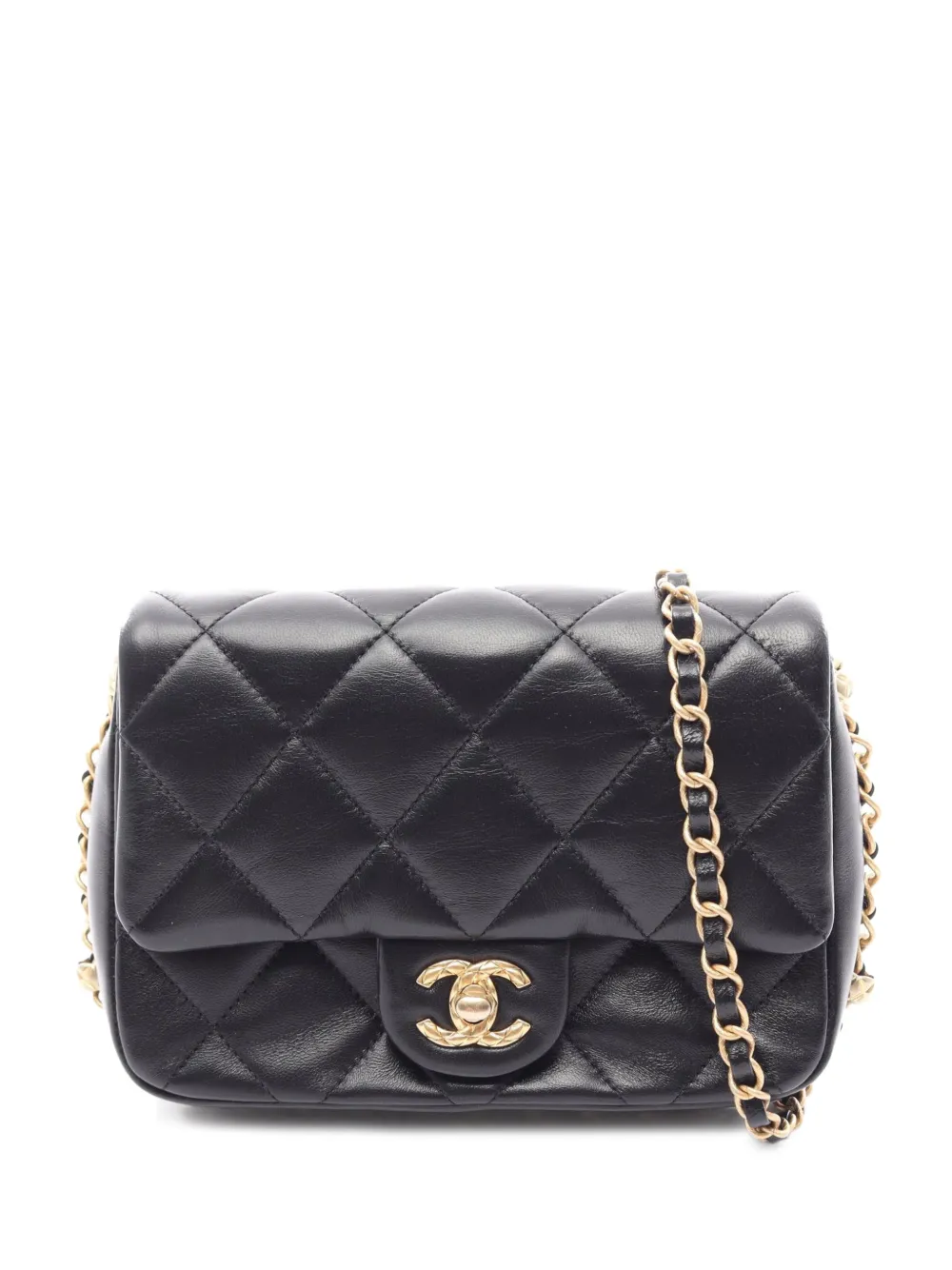 CHANEL Pre-Owned Matelassé flap shoulder bag - Nero