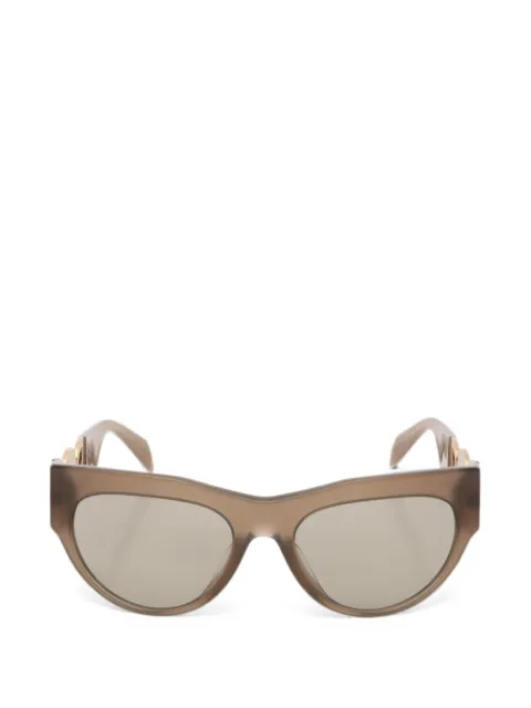 Versace Pre-Owned 2010s Medusa Greca cat-eye frame sunglasses