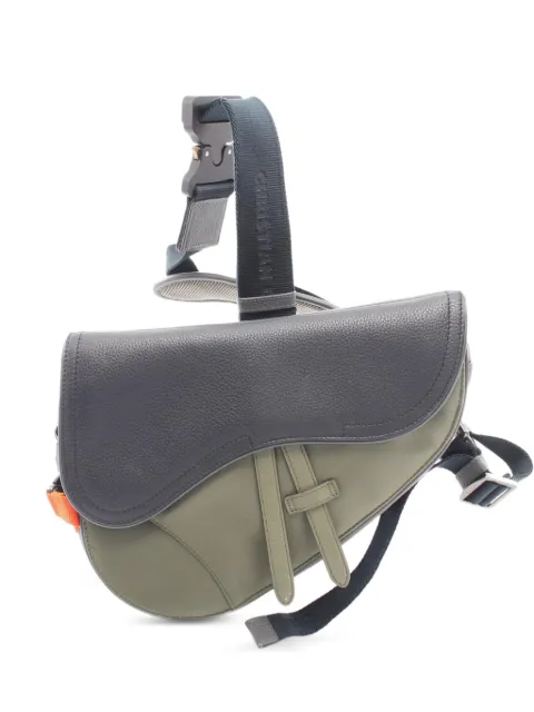 Christian Dior Pre-Owned x Sacai 2010s Saddle belt bag