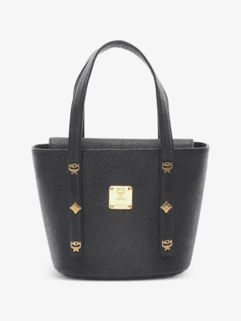 MCM Pre-Owned Borsa tote con borchie anni 2000