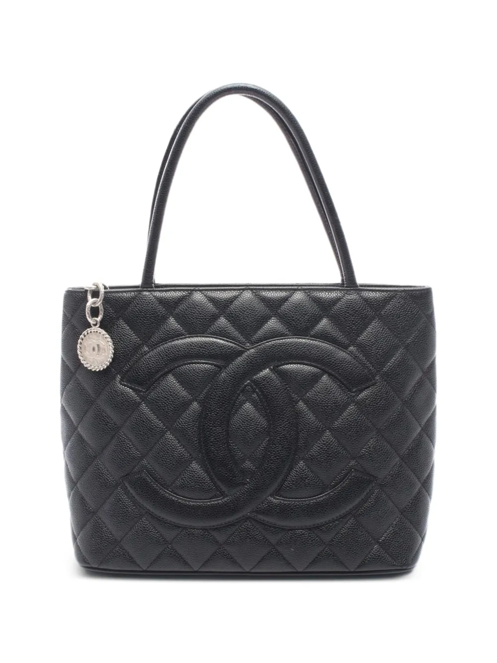 CHANEL Pre-Owned 2000-2002 Medallion tote bag - Nero