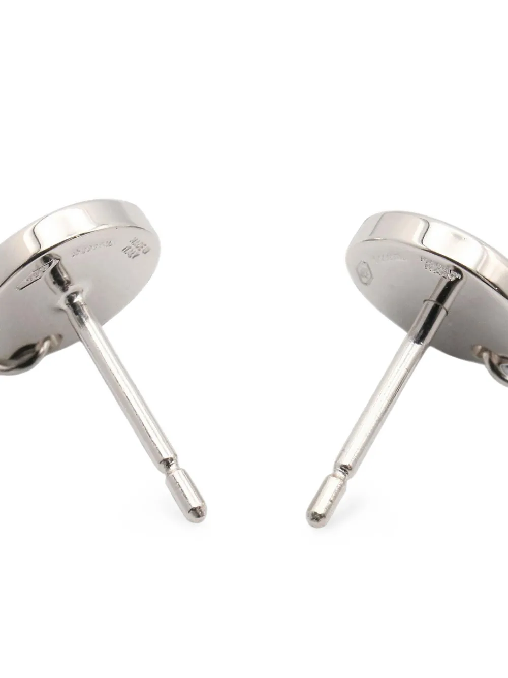 Bvlgari Pre-owned 2010s B-zero1 Topaz Earrings in Silver, view 3
