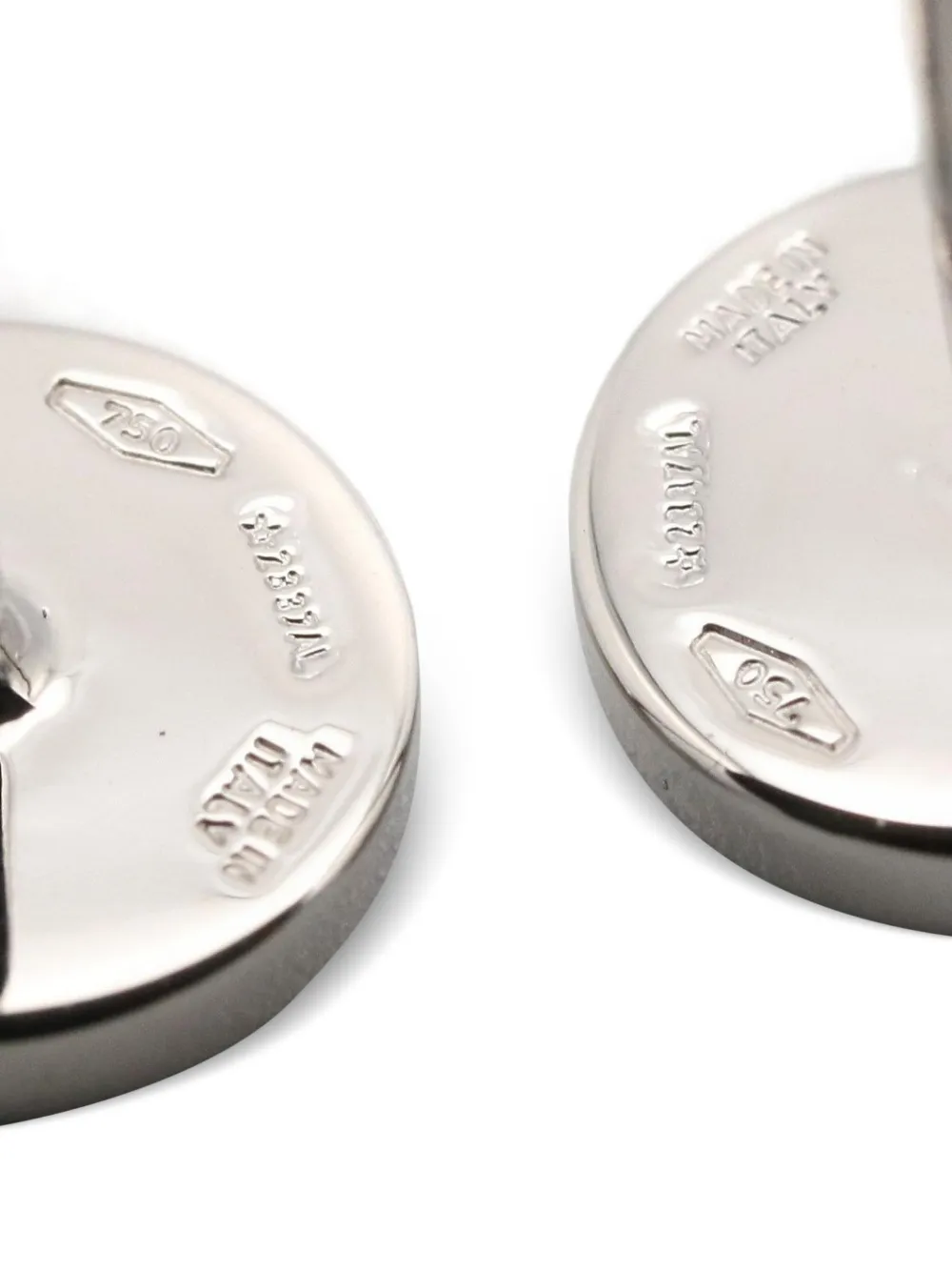 Bvlgari Pre-owned 2010s B-zero1 Topaz Earrings in Silver, view 4
