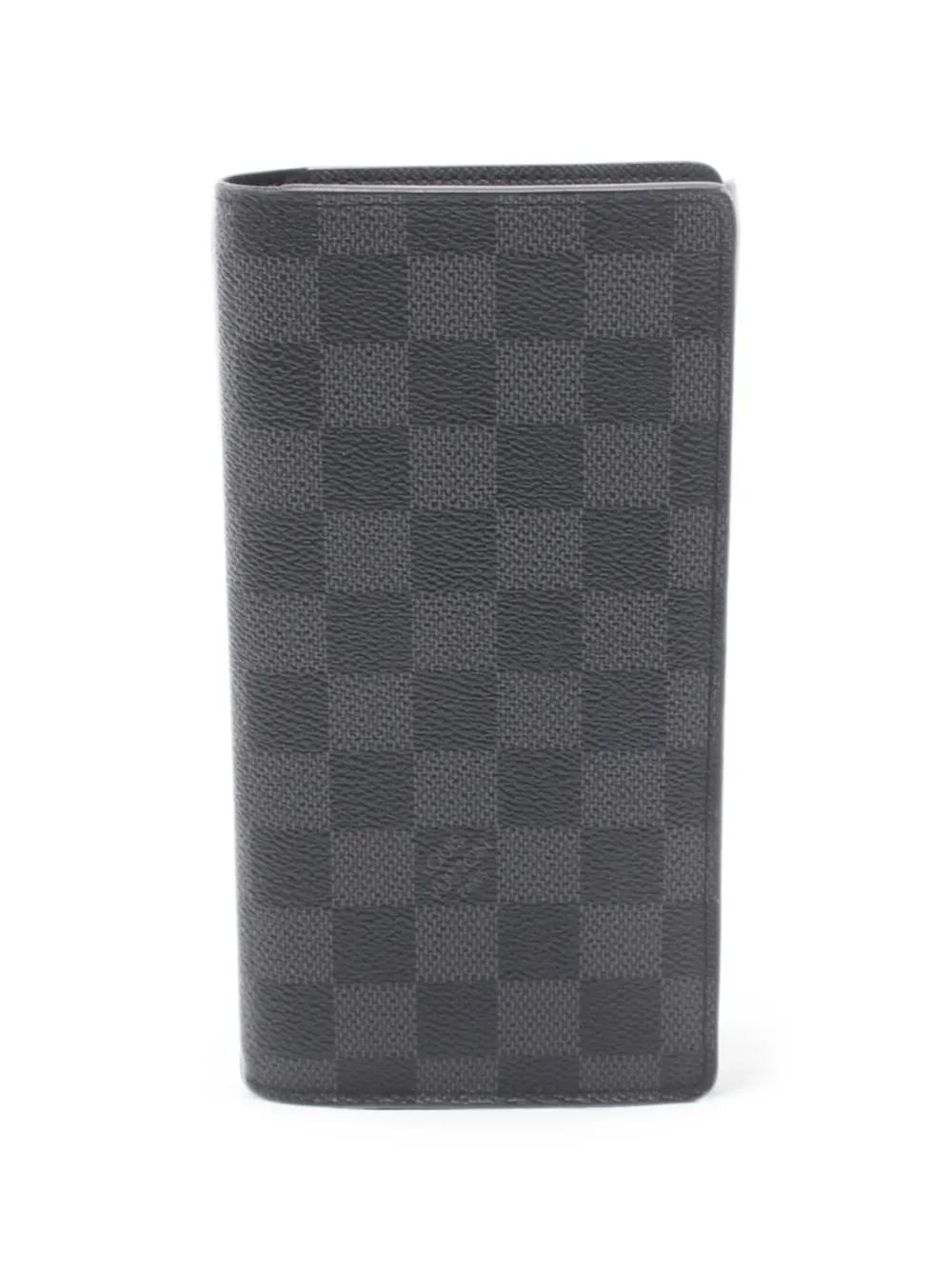 Louis Vuitton Pre-Owned 2002 Portefeuil Brother Damier wallet - Black