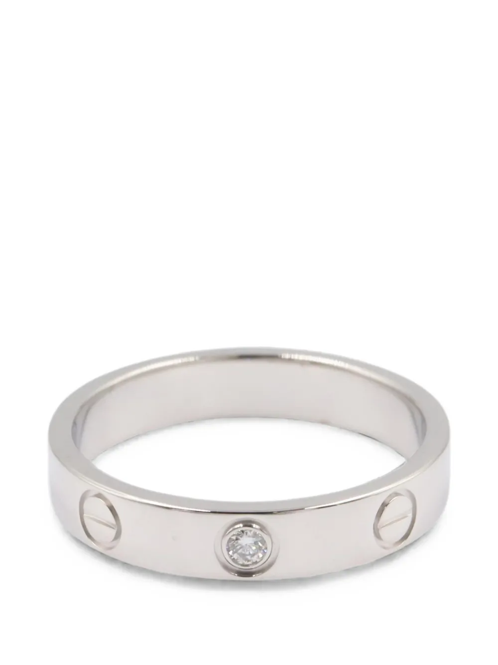 Cartier 2010s Love diamond ring - Silber