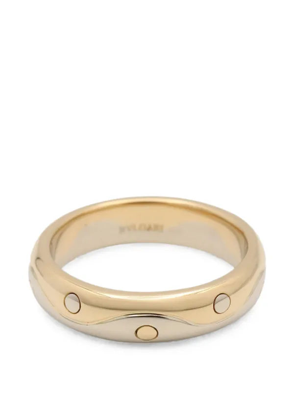 Bvlgari Pre-owned 2010s Onda Ring in Gold