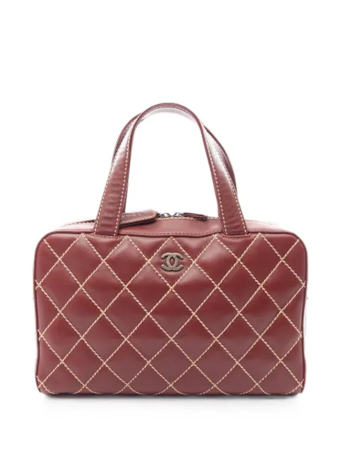 CHANEL Pre-Owned 2000-2002 Wild Stitch tote bag