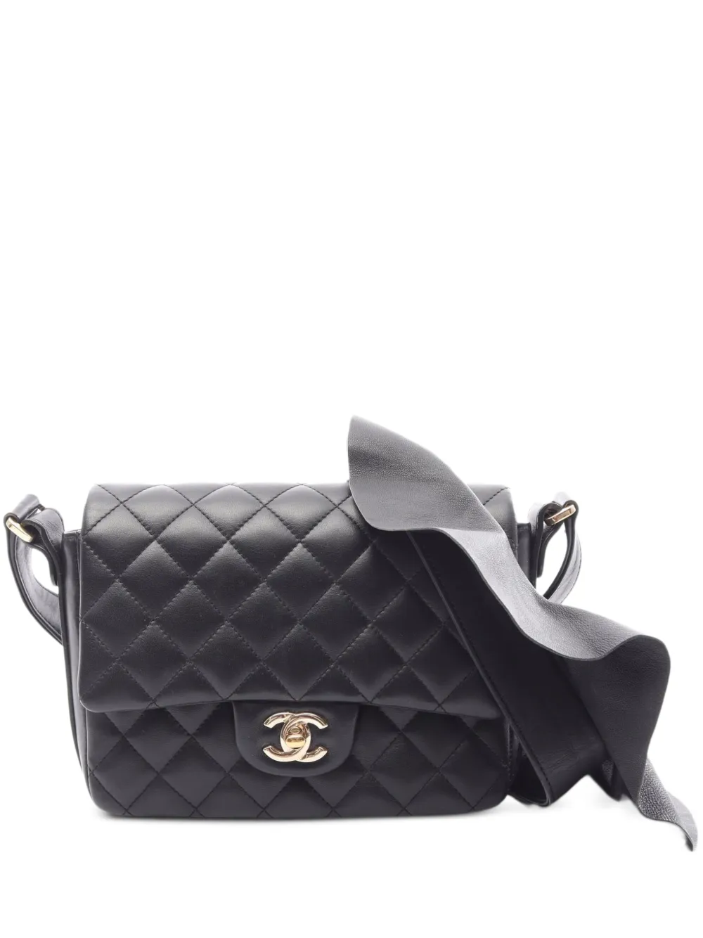 CHANEL Pre-Owned 2020-2021 Matelassé shoulder bag - Nero