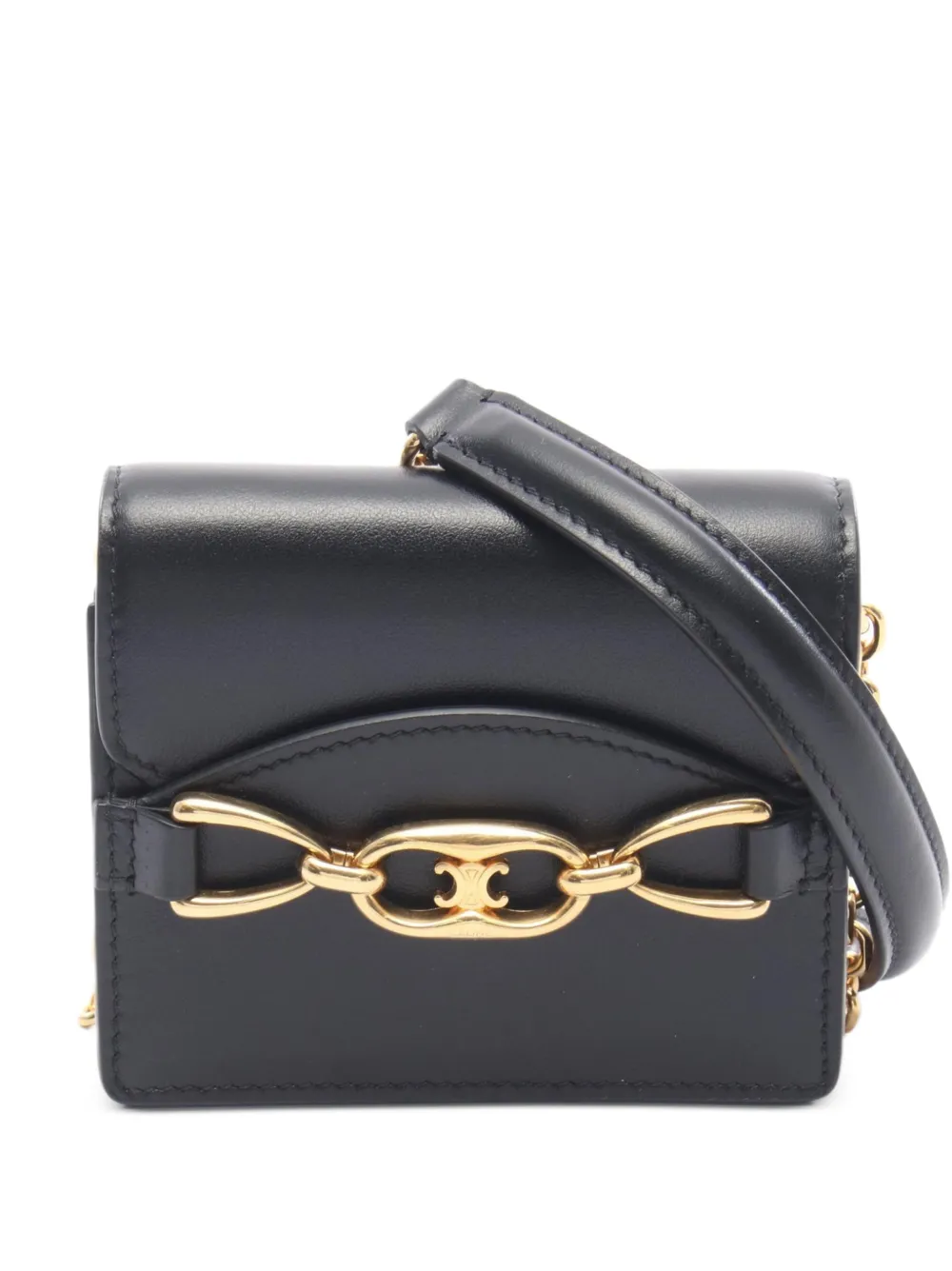 Celine Pre-Owned 2010s Maillon Triomphe chain wallet - Nero