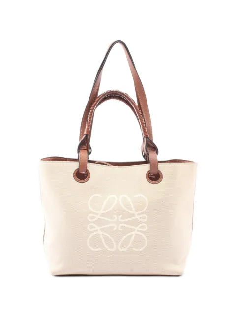Loewe Pre-Owned 2000s Anagram canvas tote bag