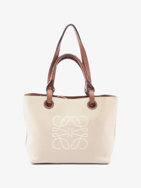 Loewe Pre-Owned 2000s Anagram canvas tote bag