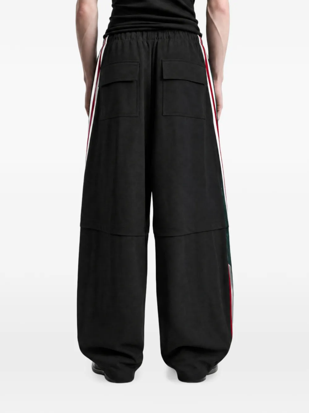 adidas x Willy Chavarria CDM logo-patch side-stripe track pants Zwart