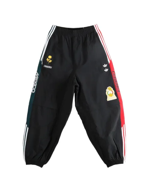 adidas x Willy Chavarria CDM logo-patch side-stripe track pants