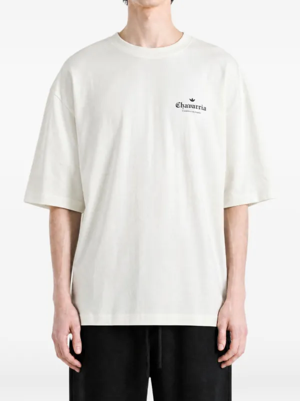 Adidas x Willy Chavarria graphic-print T-shirt | White | FARFETCH