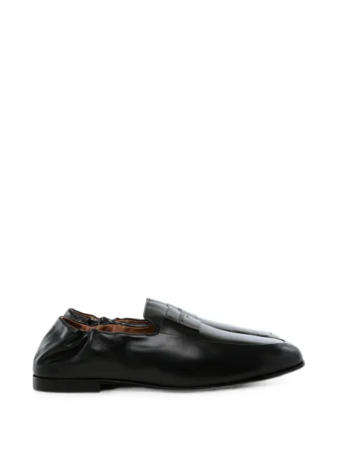 Givenchy logo-embossed elasticated-heel loafers