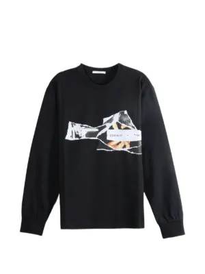 Chrome Hearts long-sleeve Jersey | Black | FARFETCH SG