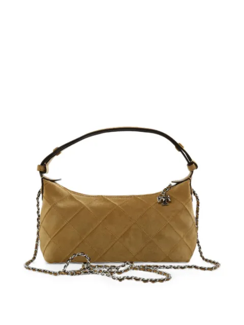 Tory Burch mini Fleming quilted cross body bag