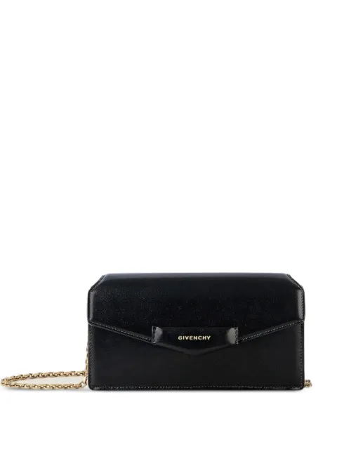 Givenchy Antigona pouch in box leather with chain