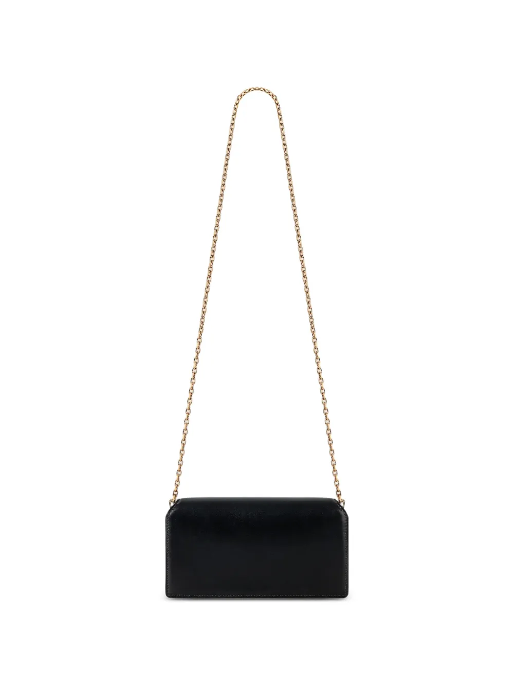 Givenchy Antigona Pouch in Box Leather with Chain in Black, view 3