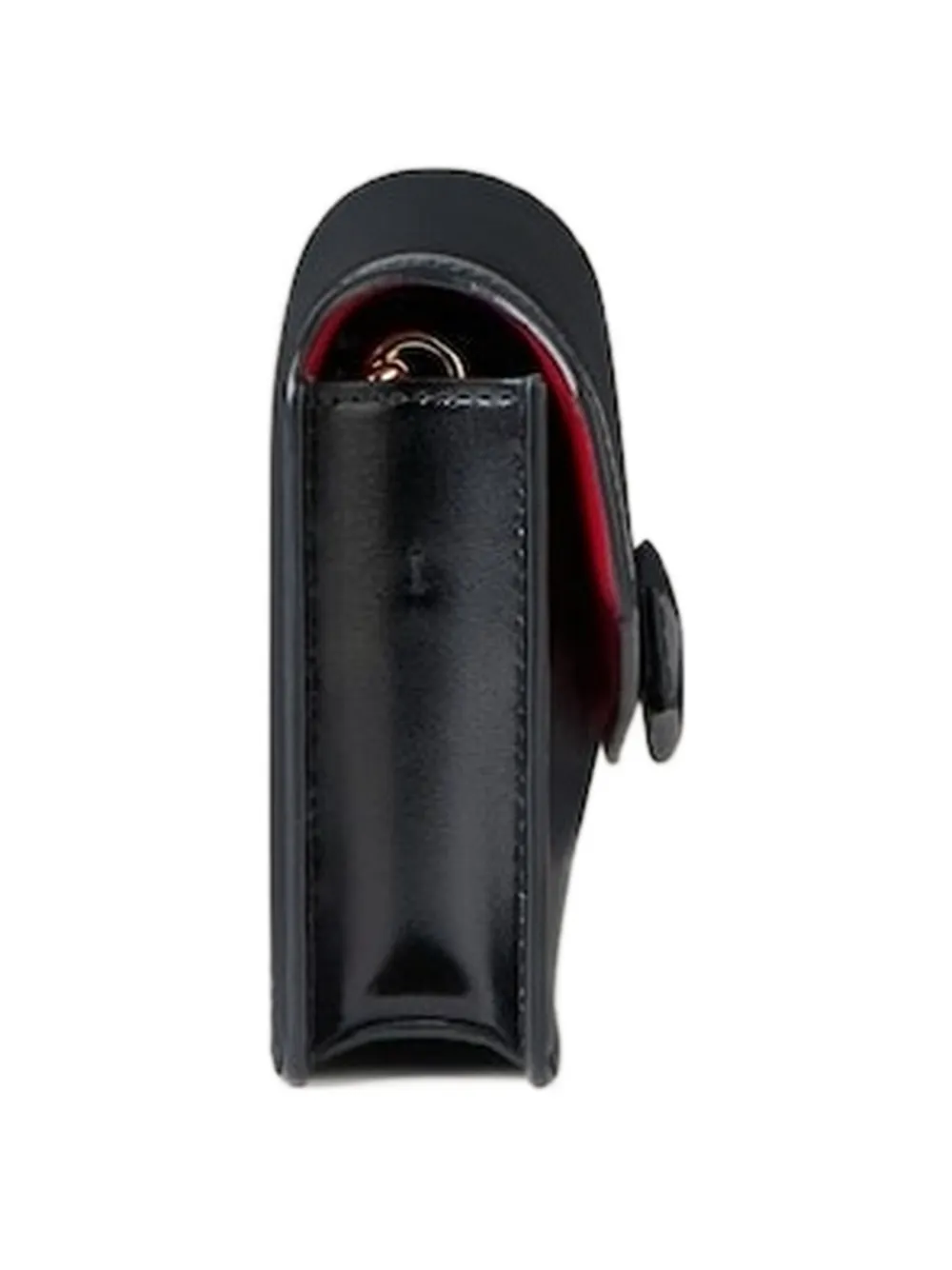 Givenchy Antigona Pouch in Box Leather with Chain in Black, view 4