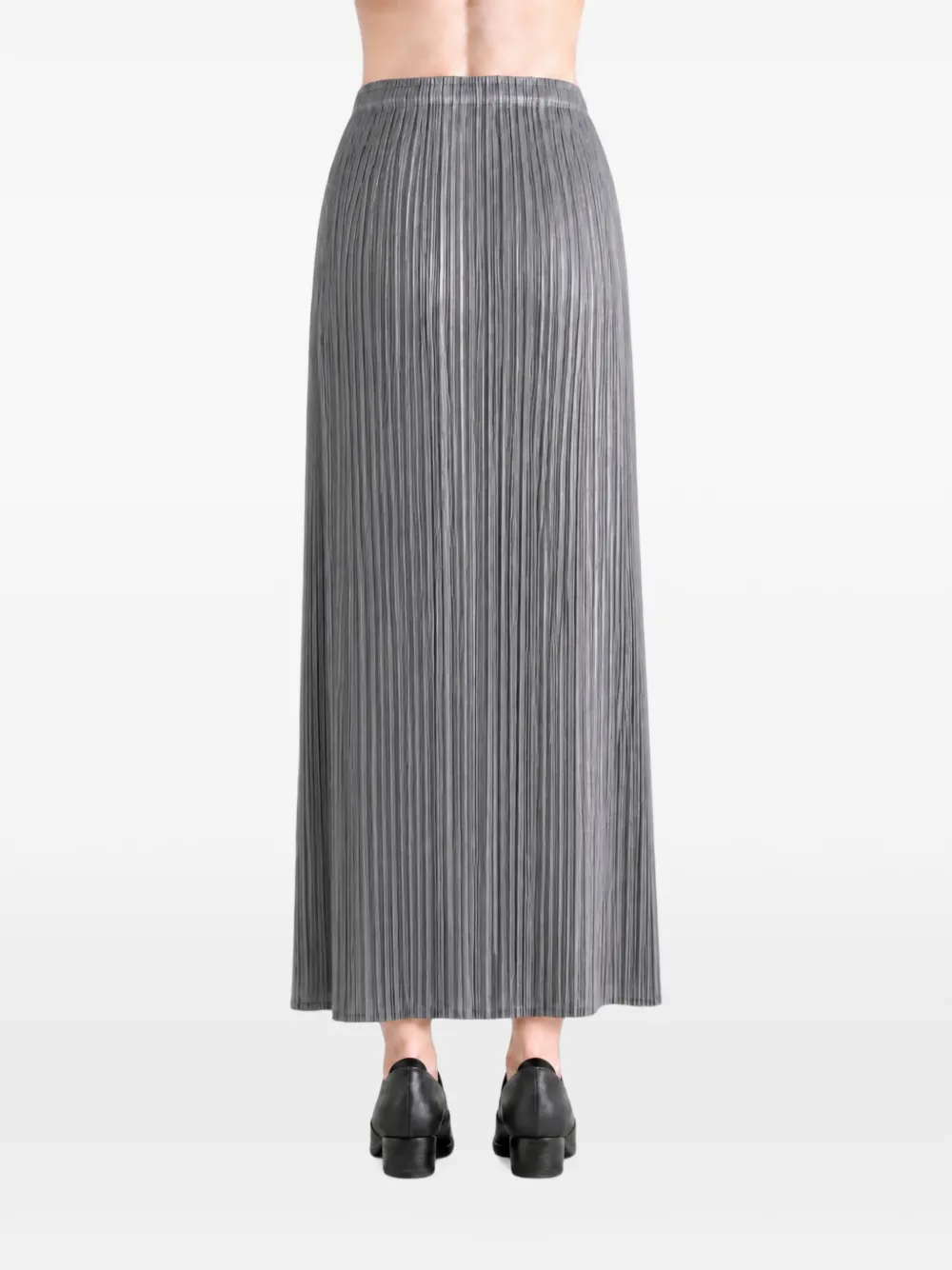Pleats Please Issey Miyake Maxi-plooirok Grijs