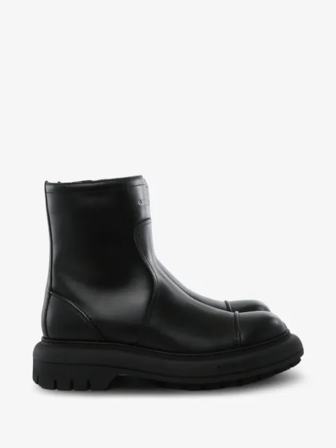 Givenchy logo-embossed leather boots