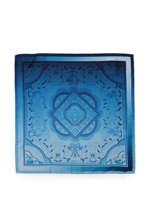 Casablanca Egyptian Rug  silk-satin scarf