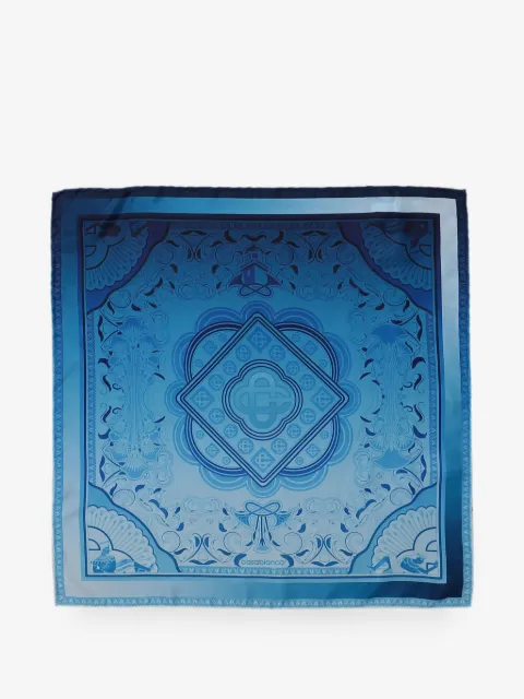 Casablanca Egyptian Rug  silk-satin scarf