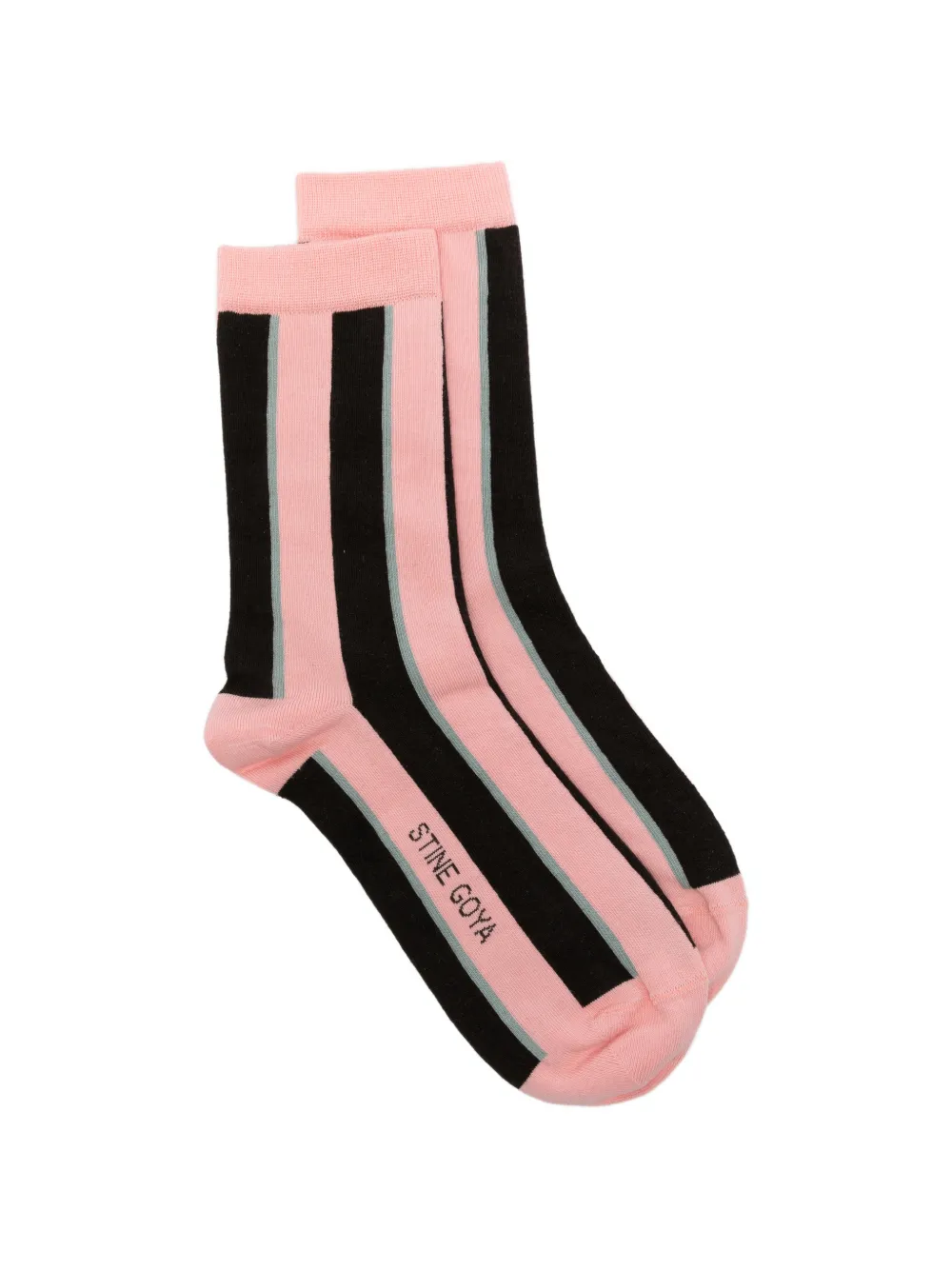 Stine Goya striped socks - Rosa