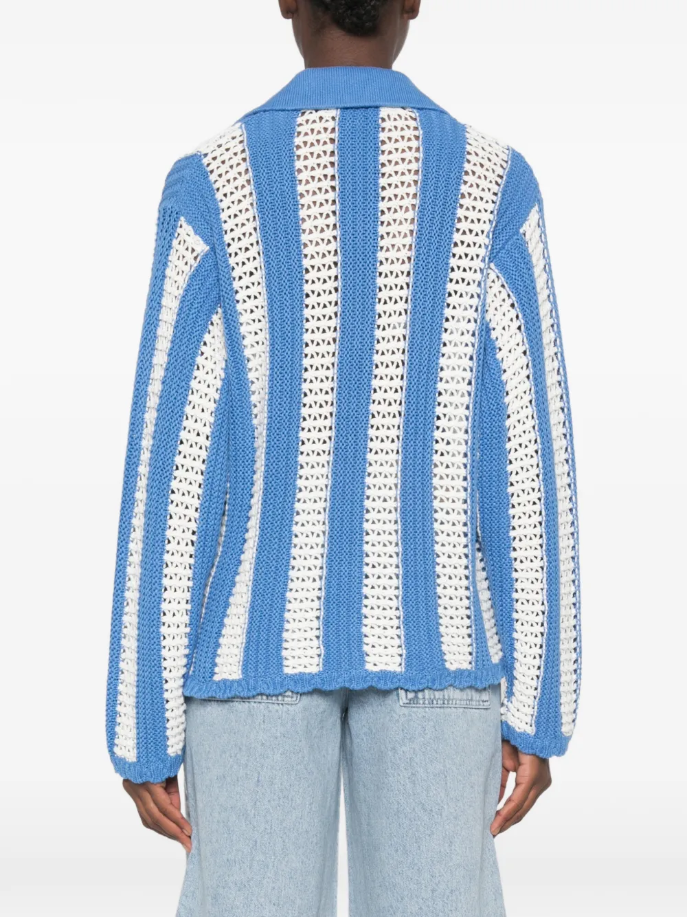 Stine Goya Gestreept vest Blauw