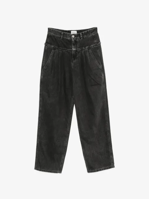 MARANT ÉTOILE pleated-design jeans