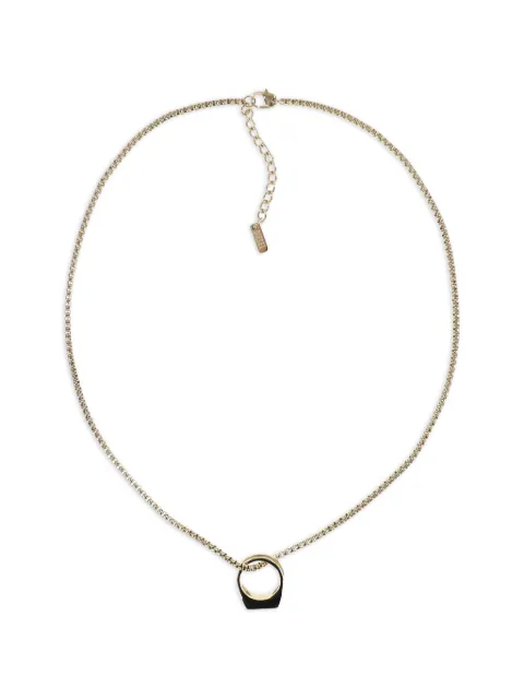Diesel collar con dije de anillo