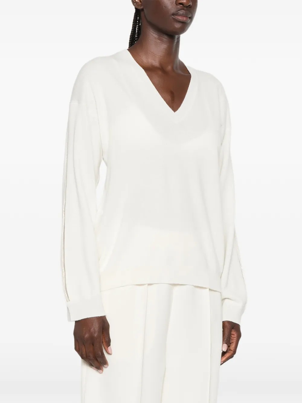 Fabiana Filippi Trui met V-hals Wit
