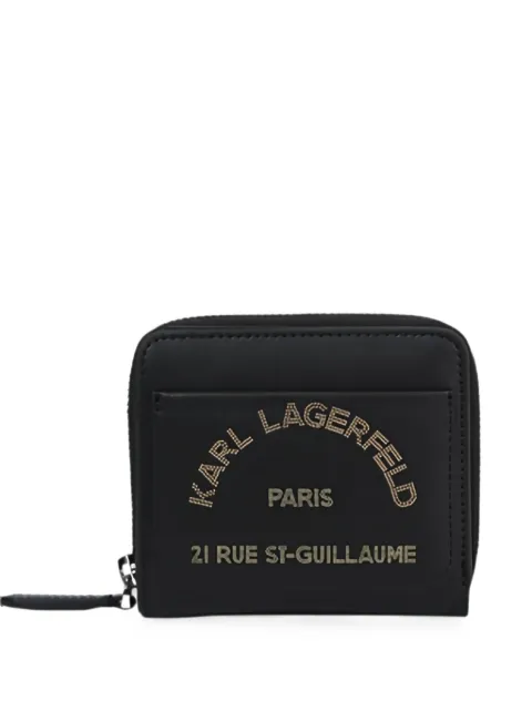 Karl Lagerfeld Portafoglio con zip a giro e logo