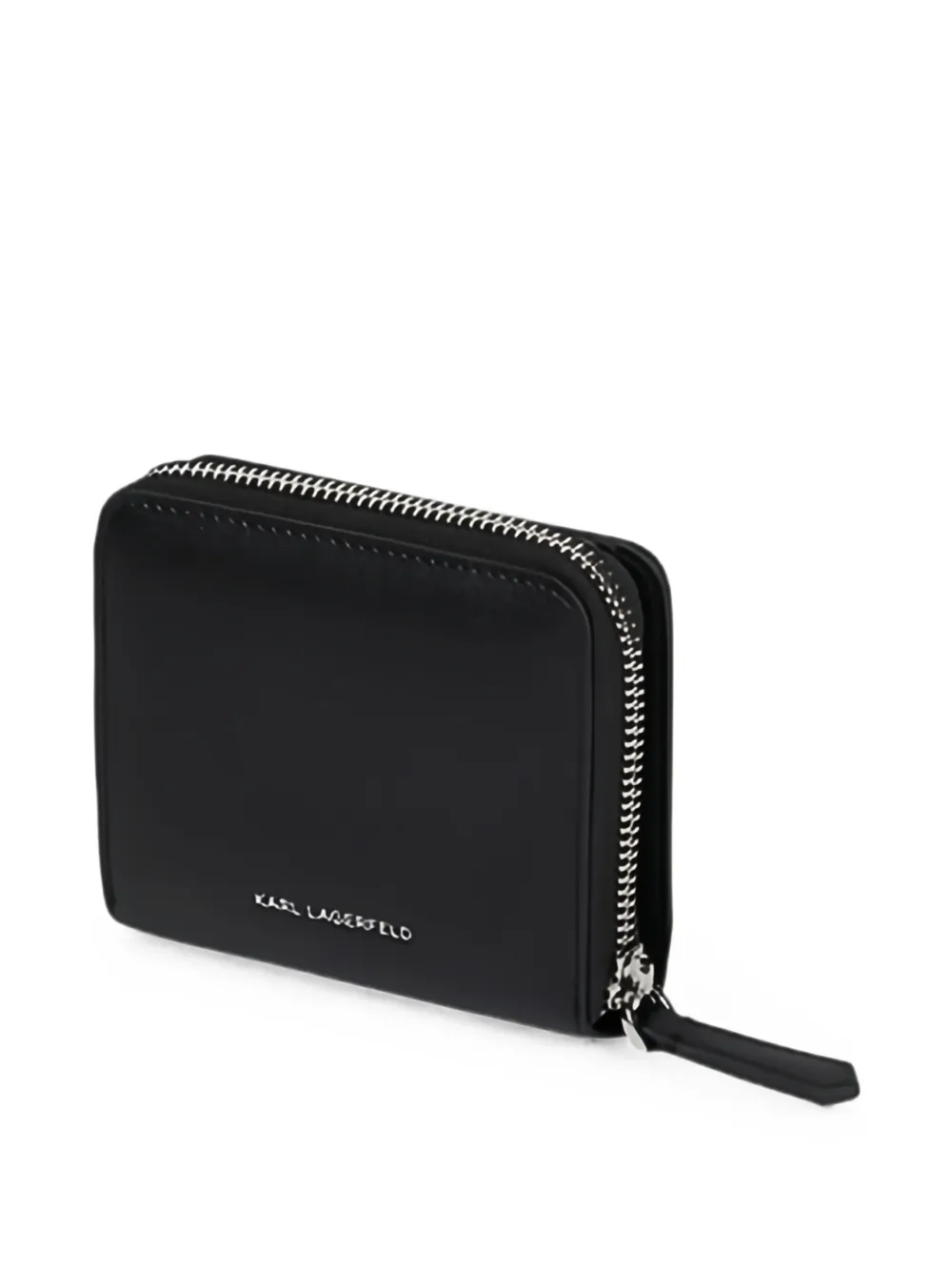 Karl Lagerfeld Portemonnee met logoprint Zwart