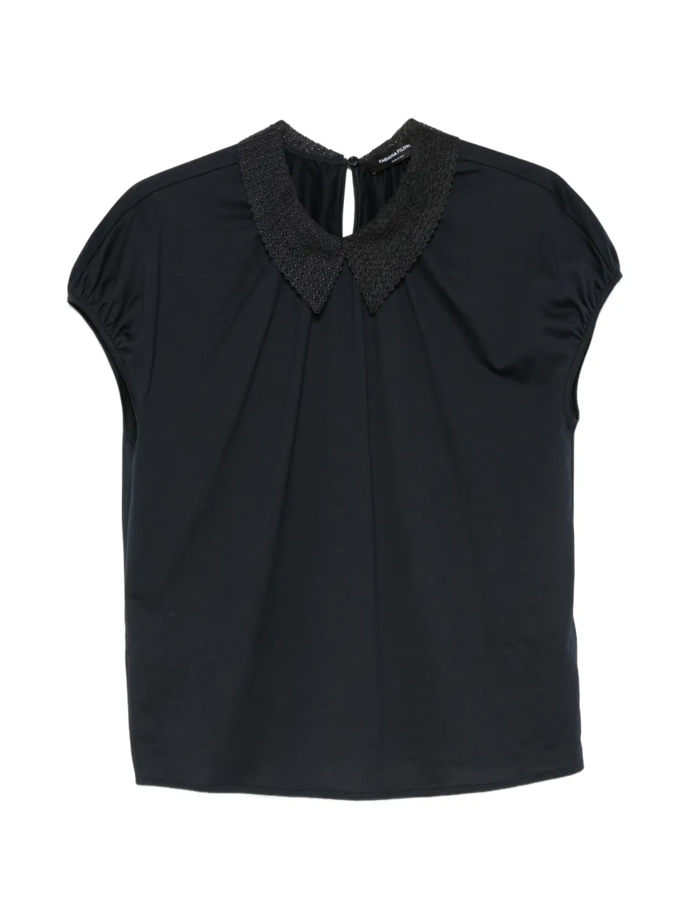 Fabiana Filippi short-sleeves blouse - Blau