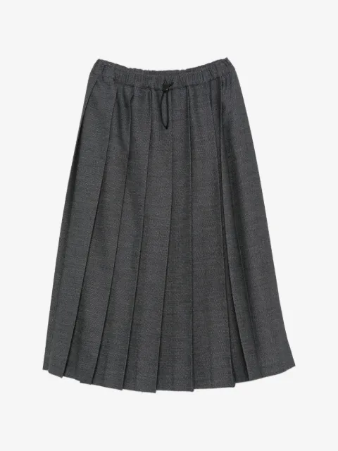 Fabiana Filippi pleated drawstring-waistband midi skirt