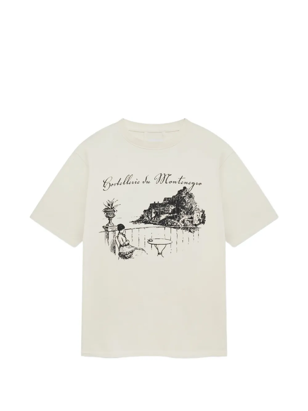 RHUDE playera con estampado gráfico | negro | Image 1