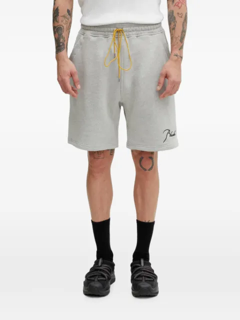 RHUDE Shorts met geborduurd logo