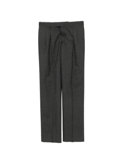 Lardini pinstripe pleated-design trousers