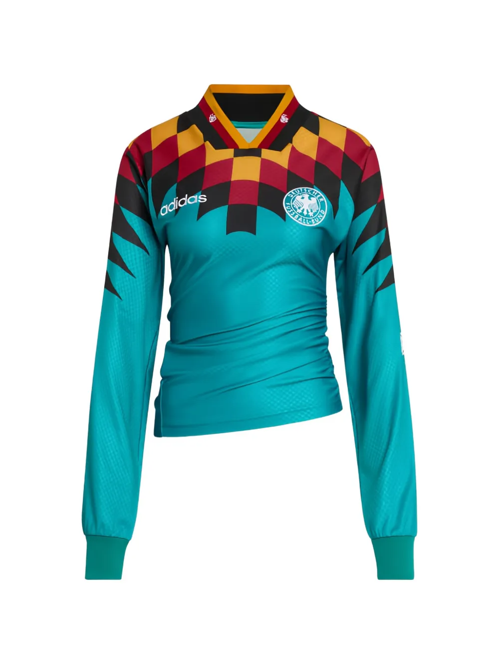 adidas Germany Reconstructed V-neck jersey - Verde