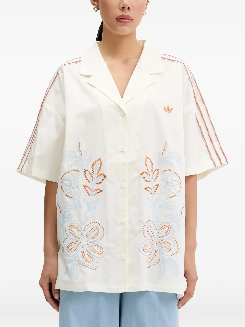 adidas Summer Glow Resort shirt Beige