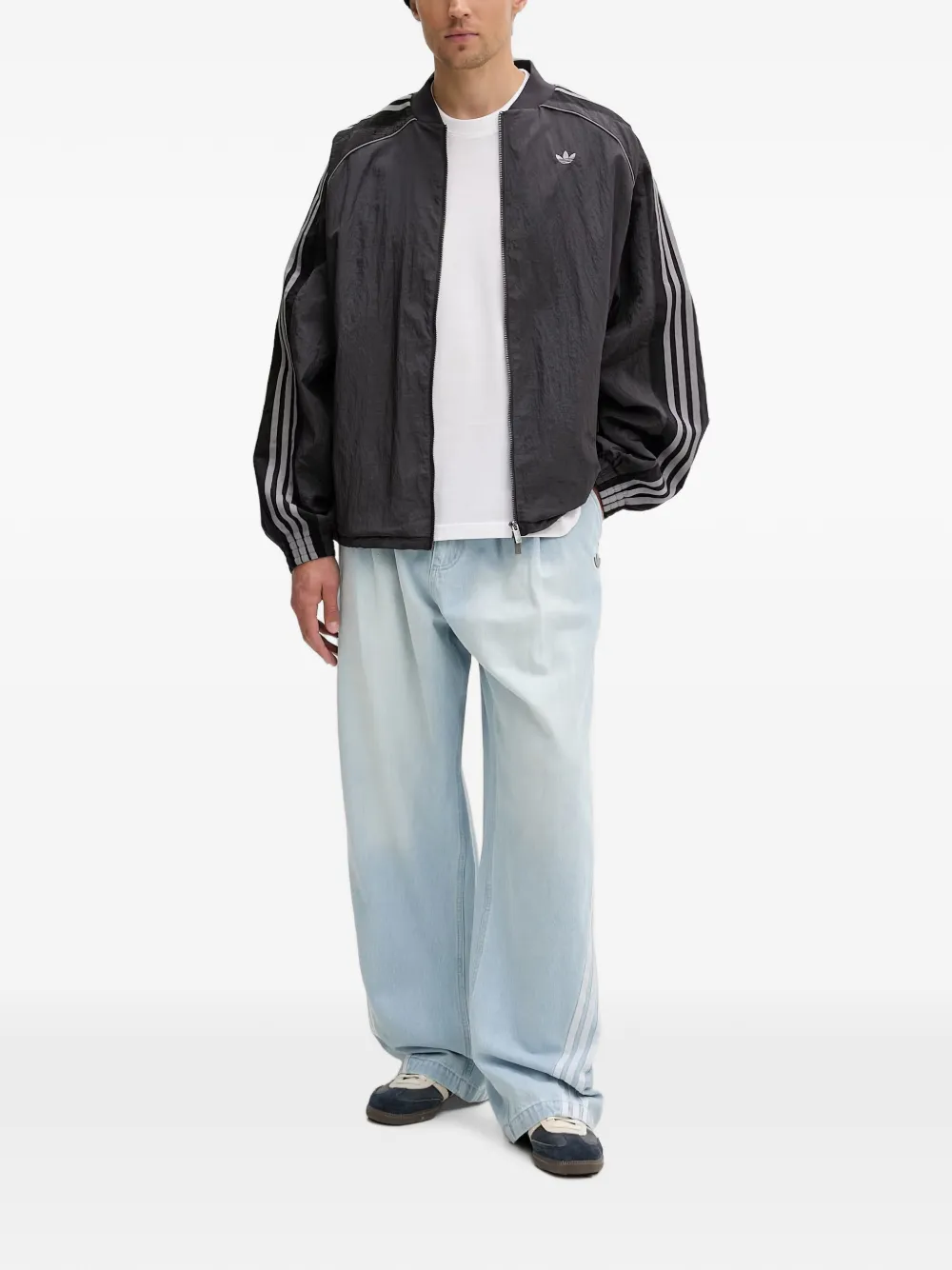 adidas Adilenium Season 5 pleated jeans Blauw